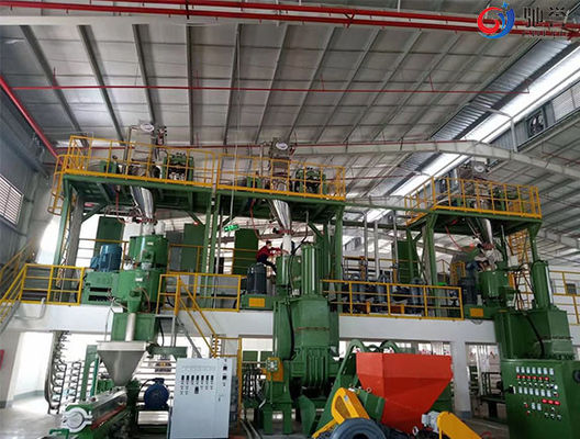 سیستم انتقال اختلاط دوز اتوماتیک برای کابل PVC