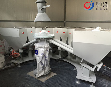 سیستم دوز توزین اتوماتیک برای خط اکستروژن پروفیل پنجره PVC