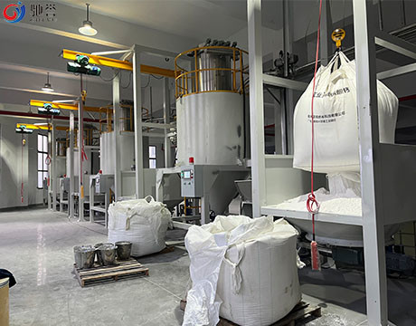میکسر پر سرعت PVC کامپوزیت توربو میکسر با سیستم انتقال دوز پنوماتیک