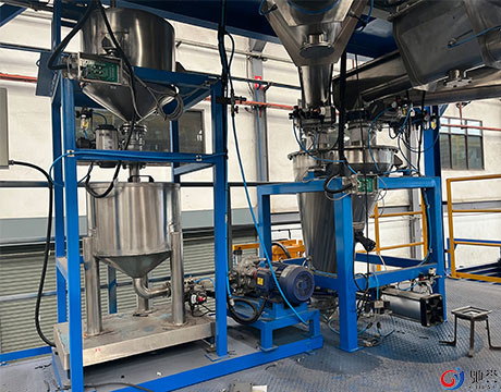 دستگاه اختلاط لاستیک Banbury Mixer Oil Carbon Powder Auto Dosing Mixing System
