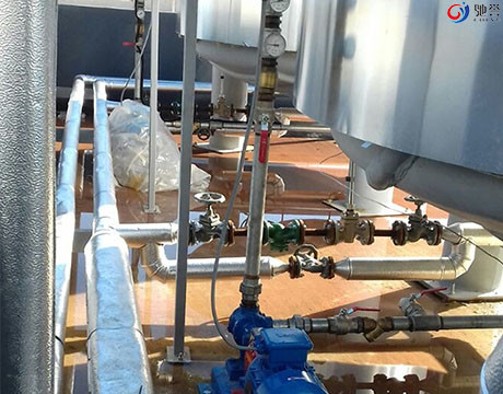 سیستم اختلاط دوز روغن مایع با مخزن پیش اختلاط