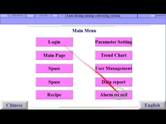 سیستم ترکیب خودکار PVC برای سیستم اختلاط خط اکستروژن کف SPC/LVT/WPC
